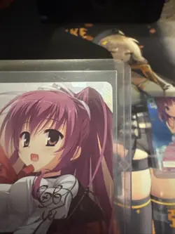 Signed Weiss Schwarz Rose YUZU SOFT OS01/R01-078SP SP Rio - Image 3