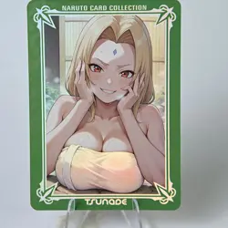 4×Naruto Sakura Haruno Hinata Hyuga Tsunade Doujin Card Custom DIY Color Glitter - Image 4