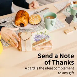 9 Sets DIY Card Making Kit for Adults Flower Themed Thank You Cards - Image 5