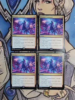 4x Prismari Command - NM/M LCC MTG Magic - Image 1