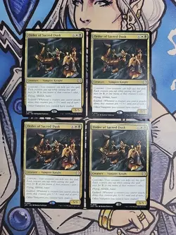 4x Order of Sacred Dusk - NM/M LCC MTG Magic - Image 1