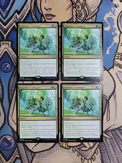4x Quandrix Command - NM/M LCC MTG Magic - Image 1