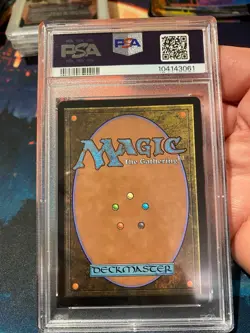 MTG Double Masters 2022 Mana Drain Borderless Foil PSA 10 - Image 2