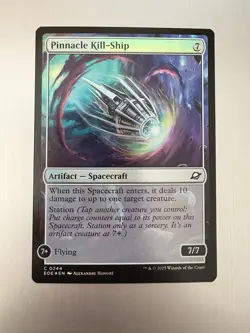 Pinnacle Kill-Ship - 244 - MTG: Edge of Eternities - Common - FOIL - Image 1