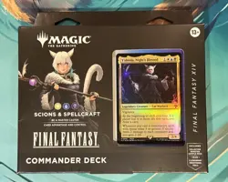 Magic The Gathering Final Fantasy Commander Deck Scions & Spellcraft Sealed MTG - Image 1