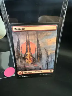 Mountain 265/271 Non Foil Common Full Art Basic Land ONE MTG - Image 1