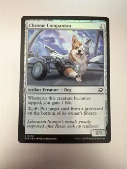 Chrome Companion - 236 - MTG: Edge of Eternities - Common - FOIL - Image 1
