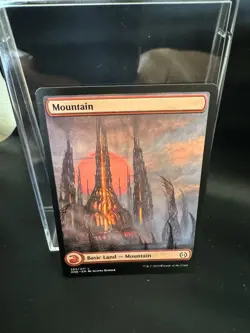 Mountain 265/271 Non Foil Common Full Art Basic Land ONE MTG - Image 1
