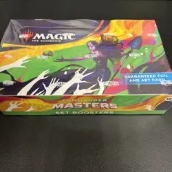 Commander Masters Set Booster Box New Sealed MTG - Image 1