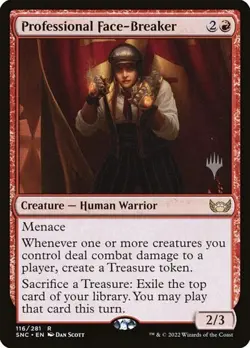 Professional Face-Breaker - Promo Streets of New Capenna NM MTG - Image 1