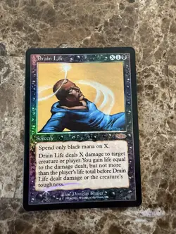 MTG FOIL Drain Life Dci Promo Magic the Gathering - Image 2