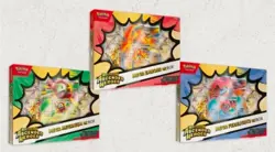 Set Of 3 Pokemon Mega Evolution Ascended Heroes Box - Emboar, Feraligatr PRESALE - Image 1