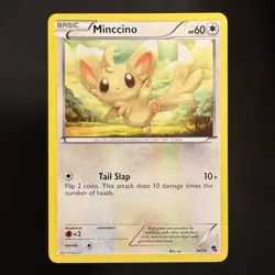 Minccino - 19/30 - BW Trainer Kit Zoroark - Pokemon - Common - Played - Image 1