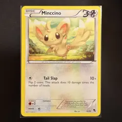 Minccino - 19/30 - BW Trainer Kit Zoroark - Pokemon - Common - Played - Image 3