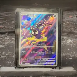 Pokemon Gastly 177/162 SV05: Temporal Forces Holo Illustration Rare Basic 60 HP - Image 1