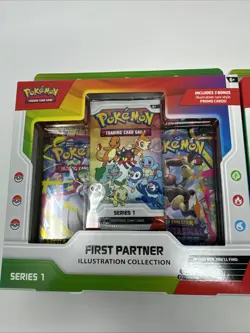 2x Pokemon TCG First Partner Illustration Collection Series 1 Box - Image 2