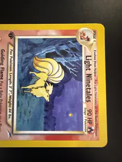 Light Ninetales 50/105 Neo Destiny Regular Pokemon - Image 3