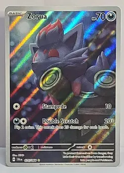 Zorua 075/064 Sv: Shrouded Fable Illustration Rare Pokemon TCG LP-NM - Image 1