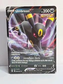Umbreon V 094/203 SWSH07: Evolving Skies Holo Pokemon TCG - Image 1