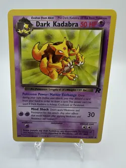Dark Kadabra 39/82 - Team Rocket Set - Vintage - Pokemon TCG - Image 1