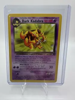 Dark Kadabra 39/82 - Team Rocket Set - Vintage - Pokemon TCG - Image 3