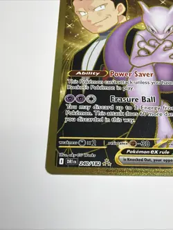 Pokemon Team Rocket's Mewtwo ex 240/182 Destined Rivals Holo - NM - Image 4
