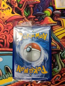 Eevee 133/165 Pokemon TCG Holiday Calendar 2025 Cosmo Holo Stamp SEALED PROMO - Image 2