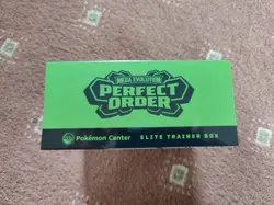 Pokemon Mega Evolution Perfect Order Pokemon Center ETB - NEW Minor Tear in SEAL - Image 4