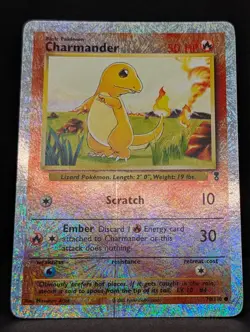 Charmander 70/110 Legendary Collection Reverse Holo Rare Pokemon TCG LP - Image 3