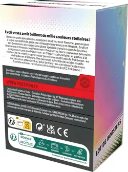 Pokemon Bundle 6 Boosters Packs EV8.5 Evolution Prismatique FR Scelle Neuf - Image 3
