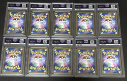 PSA 10 Terastal Festival Eevee Evolutions SAR Complete SEQ Set Pokemon Japanese - Image 2