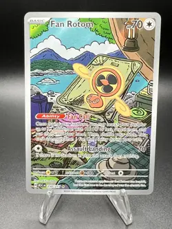 Pokemon TCG Fan Rotom 250/217 Illustration Rare Holo Ascended Heroes - Image 1