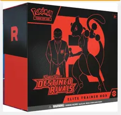 Pokemon Scarlet & Violet Destined Rivals Elite Trainer Box Mewtwo English - Image 1