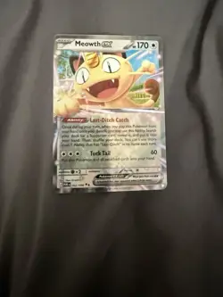Pokemon Meowth EX 062/088 double rare Holo Me03: Perfect Order 170 HP - Image 1