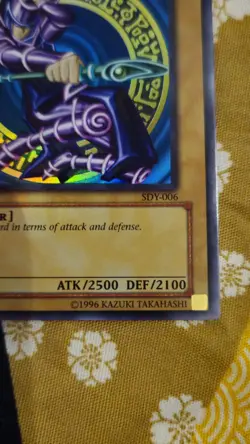 Yu-Gi-Oh! Dark Magician 1st Edition Asian English Ultra Rare SDY-006 - Image 5