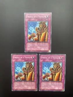 Yugioh Ordeal Of A Traveler SD7-EN030 1st Edition Common LP/MP X3 - Image 1
