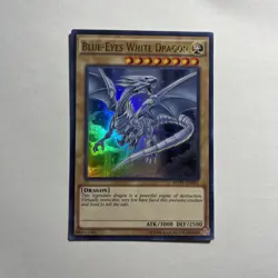 YUGIOH! Blue-Eyes White Dragon MVP1-EN055 MVP1-ENSV4 Ultra Rare VLP/LP - Image 1