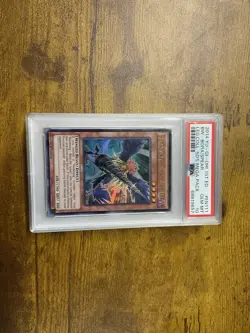 Yu-Gi-Oh! Blackwing Bora the Spear Ultra Rare LC5D-EN111 1st Ed PSA 10 - Image 1