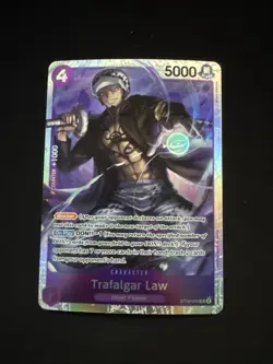 Trafalgar Law ST10-010 SR One Piece PRB-01 NM English - Image 1