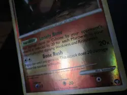 CUBONE REVERSE HOLO POKEMON CARD 60/102 TRIUMPHANT LP EX EX+ - Image 3