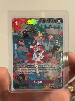 Bandai One Piece Sugar OP10-065 Special Full Art Holo Character Card - Image 1