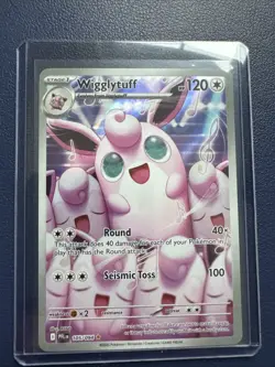 Pokemon TCG Wigglytuff 105/094 Phantasmal Flames Ultra Rare NM Card - Image 1