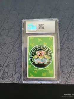 Pokemon: Pidgey 2 Spades Pokemon Playing Poker Card 1996 Green Deck CGC 9 - E111 - Image 2