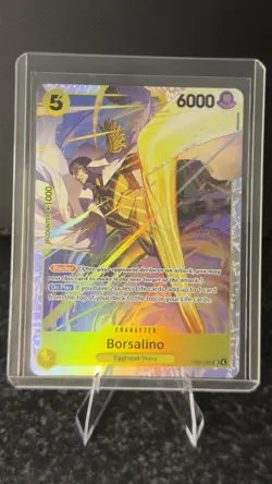 Borsalino EB04-050 SR Holo Character One Piece Card Egghead/Navy - Image 1