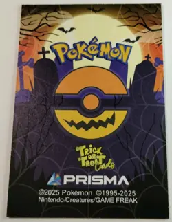 Pokemon Giratina Trick or Treat Cards Prisma Foil Card S8 2025 English Holo Pink - Image 4