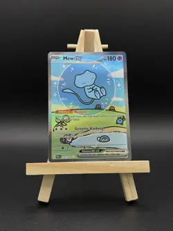 Pokemon TCG Bubble Mew EX 232/091 Special Illustration Rare Paldean Fates Card - Image 1