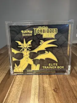 Pokemon Card Sun & Moon Forbidden Light ETB SEALED MINT WITH CASE - Image 1