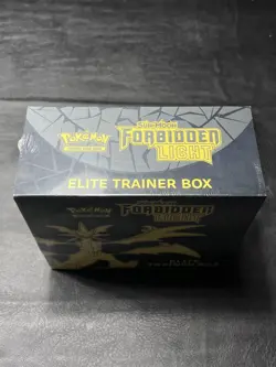Pokemon Card Sun & Moon Forbidden Light ETB SEALED MINT WITH CASE - Image 4