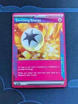 Enriching Energy 191/191 Pokemon Card Ace Spec Surging Sparks Pokemon TCG NM - Image 1