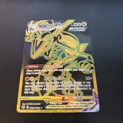 Rayquaza VMAX (Secret) TG29/TG30 Silver Tempest Trainer Gallery Pokemon Card - Image 2
